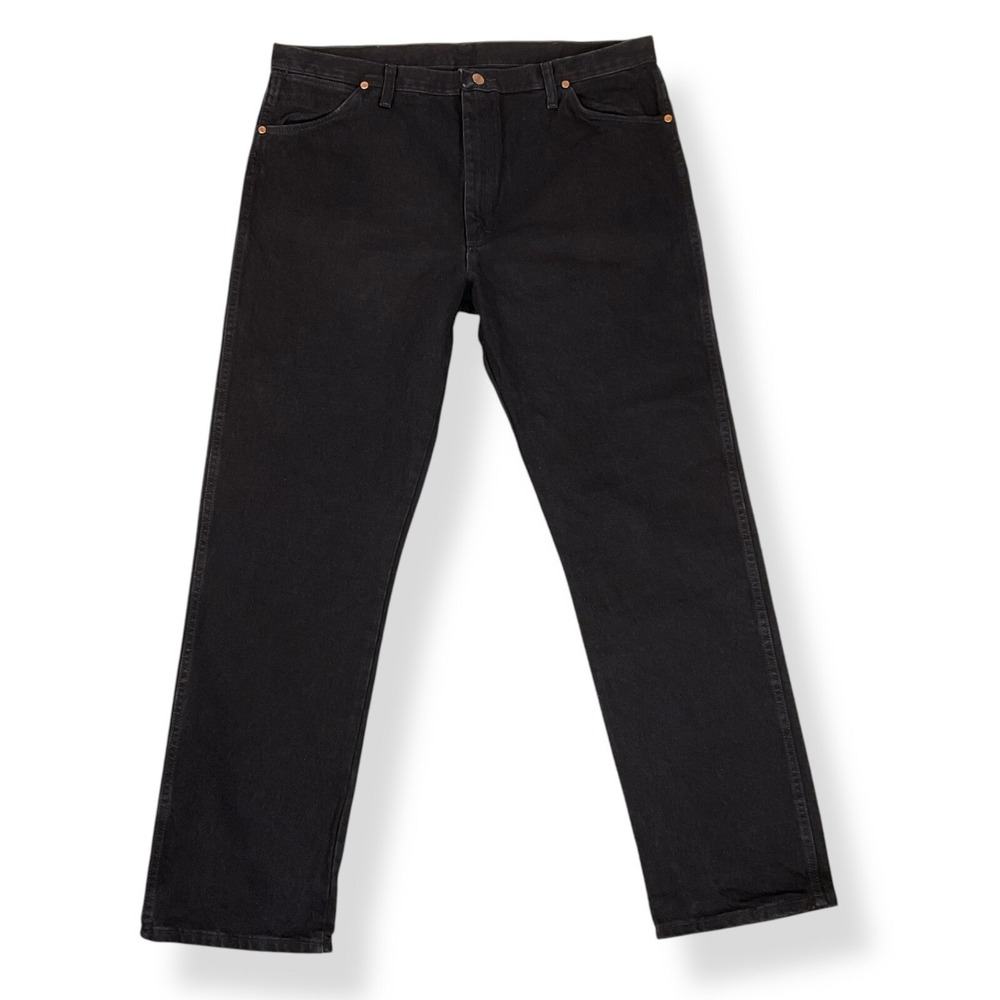 Wrangler Jeans Men 40x34 (ACTUAL 40x32.5) Black 13MWZWK Cowboy NWOT